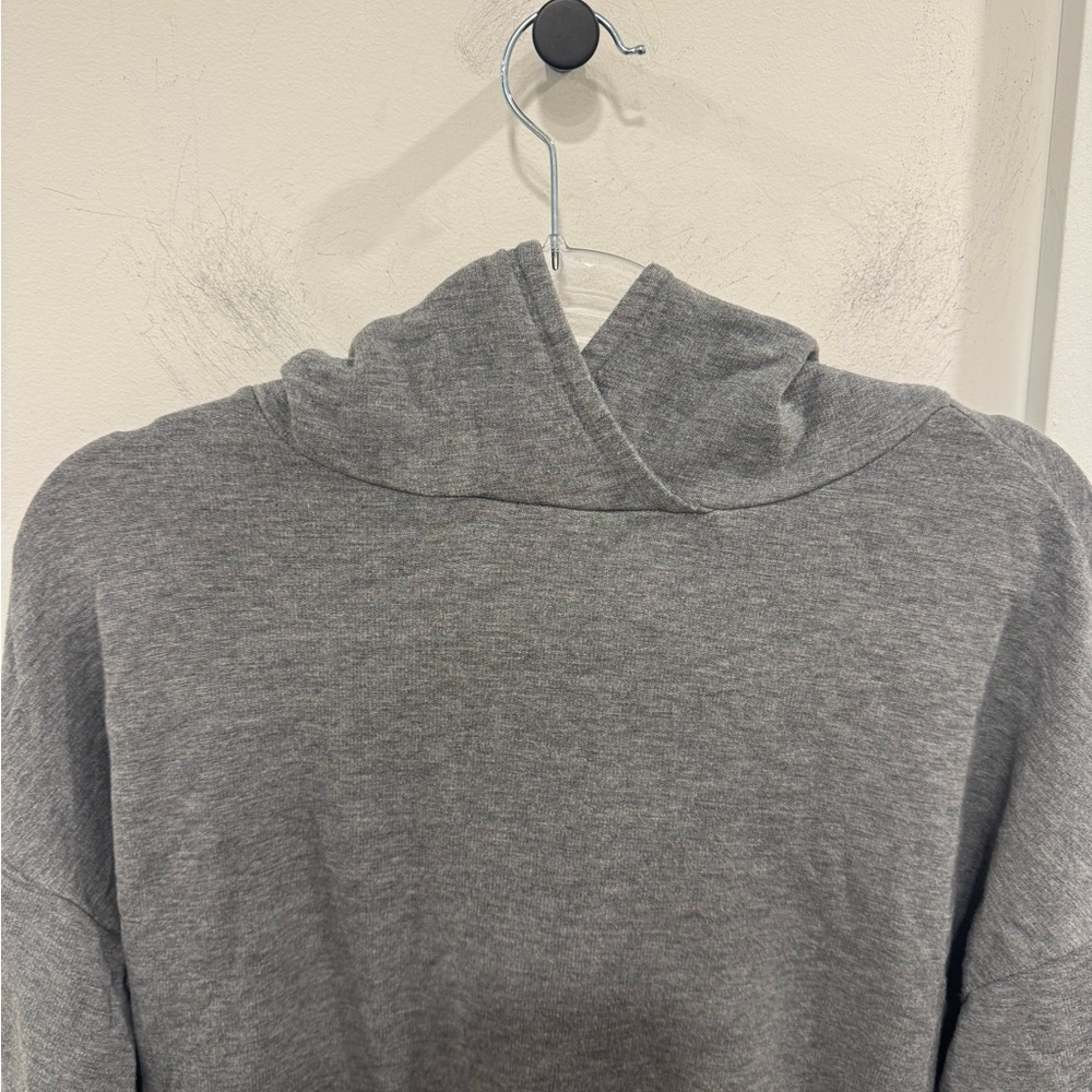 Fabletics Gray Cowl Neck Sweater - image 5